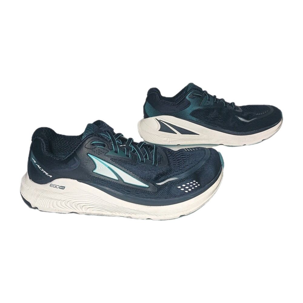Altra Womens Paradigm 6 Running Shoes 8.5 Navy Blue Footshape Comfort Cushion